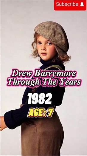 The Life of Drew Barrymore 2025 🦋 Evolution of Movie Star #DrewBarrymore #thenandnow