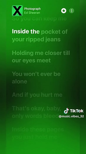 Ed Sheeran - Photograph (Full Lyrics)