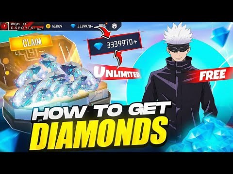 😍How to get Diamonds in Free Fire? 2026 🔥 Latest Trick video