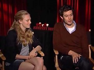 Amanda Seyfried, Megan Fox, Adam brody, Johnny simmons on 'Jennifer's Body'