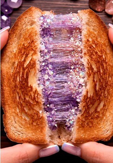 Today’s cheese pull: gemstones 💎 What should I pull next? #cheesepull #asmr #satisfying #gemstone #aicreation