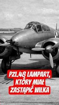 PZL.48 Lampart - a fighter that was supposed to replace the Wilk #PZL48 #Leampart #aircraft #war ...
