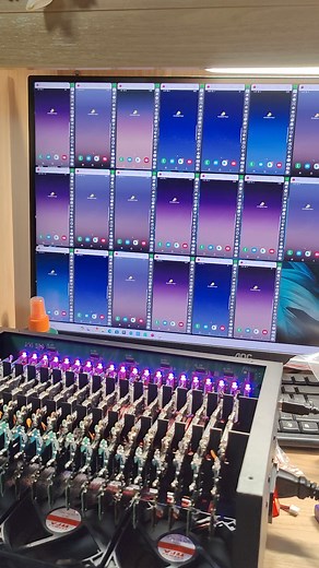 2.9K views · 16 reactions | Real Phone in box phone farm Setup...