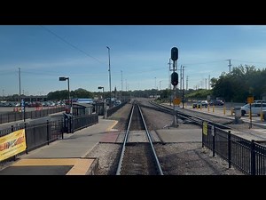 Metra BNSF Cab Car Ride on Train #1242 From Aurora to Chicago!