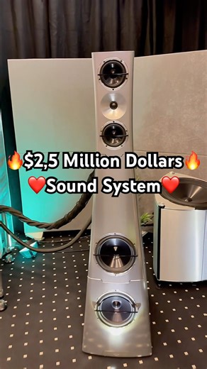 🔥 $2,5 Million Dollars 🔥 Big John Stereo System ❤️ #audiophile #hiend #hifi #highend #speaker