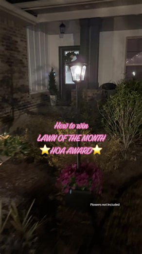 Solar lamp post with planter. flowers not included #solarlamp #lamppost #solarlamppost #gardenlights #gardeninghacks