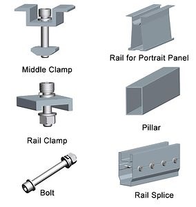 [Hot Item] Solar Panel Ground Mounting System Structure Photovoltaic Bracket