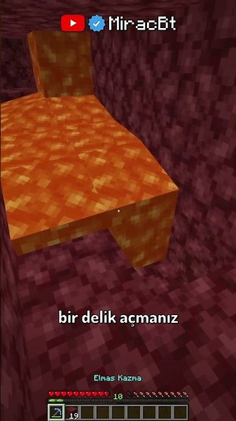 SAFE MINING TACTIC IN THE NETHER IN MINECRAFT?! ⛏💎
