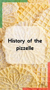 Do you like pizzelle? Did you know pizzelle once carried family identities? 🍪 In 18th-century Abruzzo, families used engraved irons — sometimes even with their coat of arms or initials — to imprint these thin, crisp cookies. The iron was treasured, gifted at weddings, and lent to neighbors… but always returned to its rightful home thanks to the design. 🛡️ Today, pizzelle remain a holiday tradition, a symbol of community, craftsmanship, and Italian food heritage. 🇮🇹✨ | stopitaliansounding