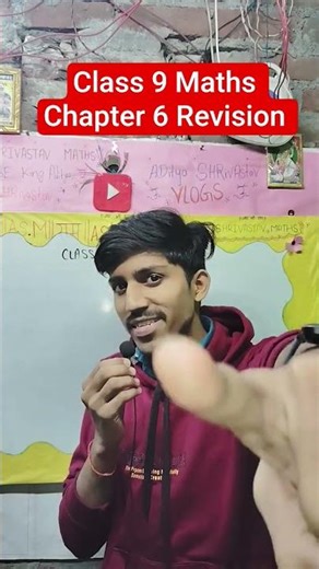 Class 9 Maths Chapter 6 Revision | Class 9 Maths | Linear Pair | Aditya Shrivastav Maths