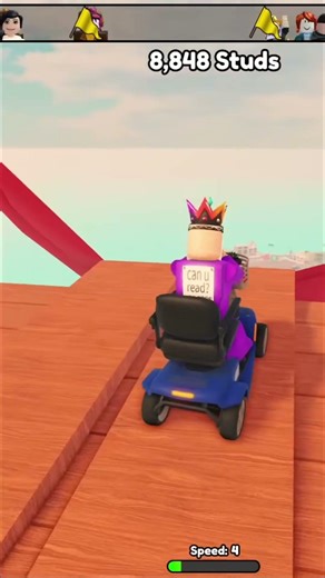 Quad Bike Down Giant Slide Epic Thrill Ride! #roblox #amazingroblox #robloxfunny