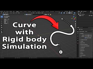 Generate curve using Rigid body simulation