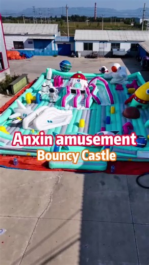 Bouncy Castle Ride for Amusement Park — Design Solution