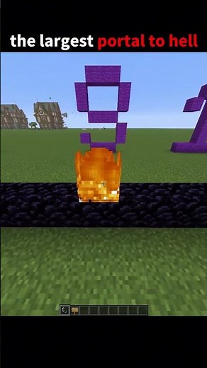 this nether portal is INSANE #minecraft #shorts