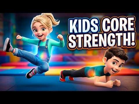 TOTAL CORE WORKOUT FOR KIDS (BODYWEIGHT ONLY)