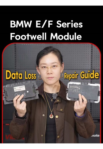 BMW E/F series footwell module data loss repair guidance. One video, handle 2 modules😎#locksmith #mechanic #carkeys #autolocksmith #keyprogramming
