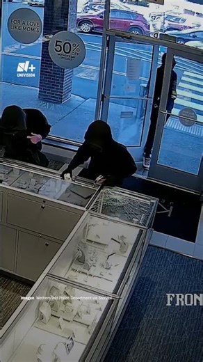 Así Fue el Atraco Exprés a Joyería en Connecticut