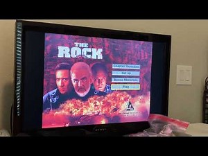 Opening and Menu to The Rock 1997 DVD