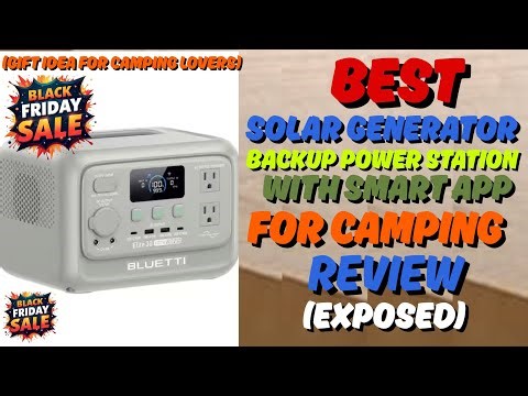 Best Solar Generator Backup Power Station with Smart App For Camping Review [Exposed]
