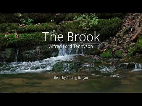The Brook | Poem by Alfred Lord Tennyson | Read by Anurag Ranjan