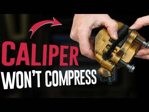Here’s Why Your Brake Caliper Won’t Compress - 5 Things to Check First