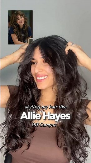 I Tried Allie Hayes' Wavy Hair Routine on My 2A/2B Natural Waves | Off Campus Hair