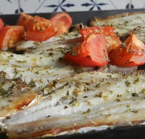 Filets de sardine grillés au four