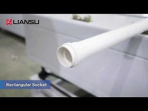 Liansu PVC pipe socket machine
