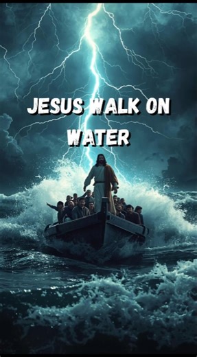 Jesus Walk On Water | Miracle Of Jesus🙏
