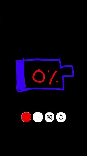 what is your battery percent 😄0 to 5 percent