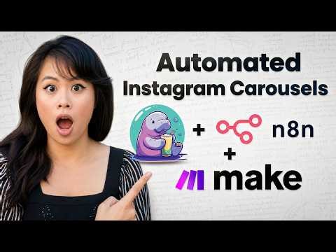 Make Instagram Carousels in N8N and Make.com