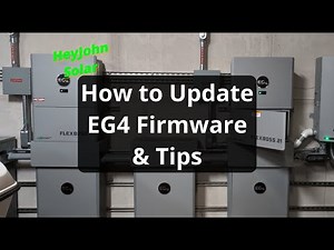 How to Update EG4 Firmware