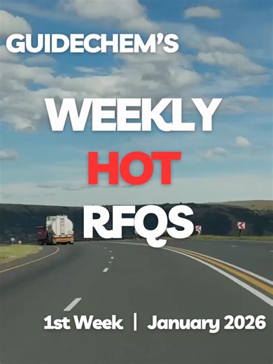 @guidechem HOT RFQ – 1st Week January 2026 🔥 Start the new year strong in the global chemical market! 🌍 Check out the top trending RFQs this week: 🔹 Pharmaceutical Intermediates & Active Ingredients – High-demand compounds like retatrutide, testosterone cypionate, and APIs from Asia & Global regions 🧪 🔸 Industrial & Specialty Chemicals – Essential raw materials like ethylene glycol, sodium metasilicate, and more for large-scale production 🏭 🔹 Cosmetic & Nutraceutical Ingredients – Functio