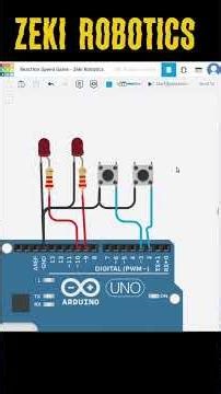 🚀 Arduino Project 26 – Reaction Speed Game #zekirobotics #tinkerboard #arduinoproject #arduino