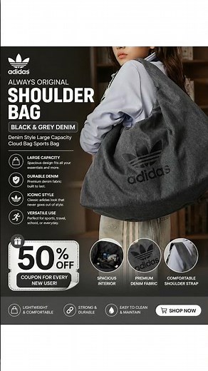ADIDAS Shoulder Bag Review | Best everyday carry? 🎒