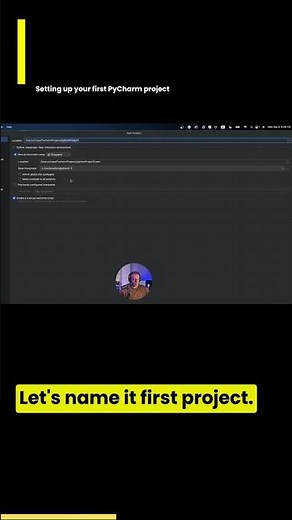Your first PyCharm project!