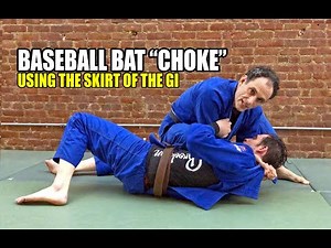 Baseball Bat Choke: Lapel Grip Variation (BJJ / Jiu-Jitsu)