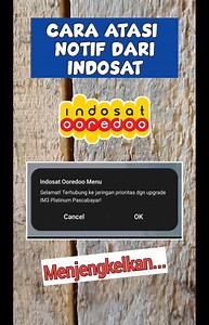 Cara Atasi Notif Dari Indosat #android #trik #cara | Har Trik N Trick