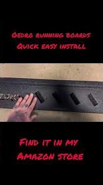 Oedro running boards 2007-2018 Chevy Silverado GMC Sierra
