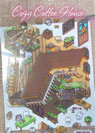 Cozy Coffee House ASMR Scene for Relaxation