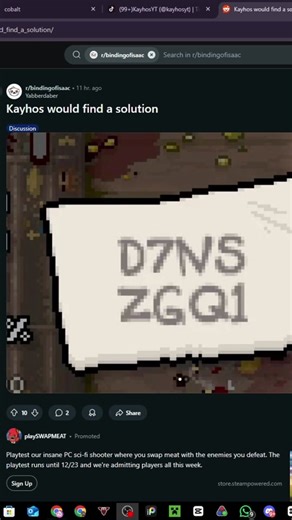 The Binding of Isaac: Unique Solutions to Unlocks