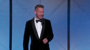 A familiar face on your screen, here's Macaulay Culkin to present the award for Best Screenplay – Motion Picture 📝 #GoldenGlobes | Golden Globes