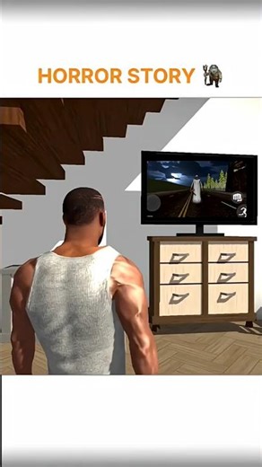 GHOST IN CITY INDIAN BIKE DRIVING 3D 🧌#indianbikedriving3d #gta #shorts