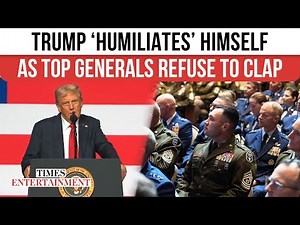 Trump HUMILIATED? Awkward Silence STUNS Prez as He DEMANDS Applause From Top U.S. Commanders
