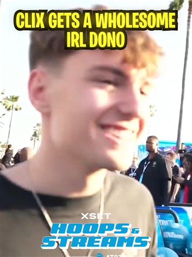 Clix Gets A Wholesome IRL Dono🥹 #clix#gaming #fortnite | clix fortnite