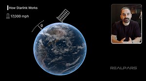 Starlink satellites are always moving around the Earth. But how fast are they moving? Watch this video to find out. And if you want to watch the full video, you can click here: https://www.realpars.com/blog/starlink ?utm_source=facebook&utm_medium=social&utm_campaign=socialdescription | RealPars