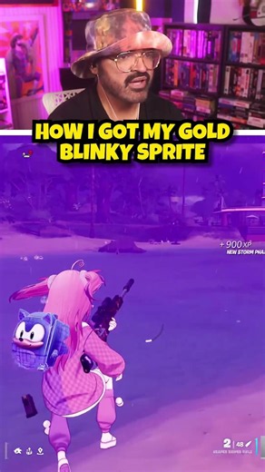 How I found my Gold Blinky Sprite in Fortnite #fortnite