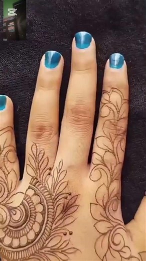 || Eye-catching mehedi design step by step|| #easymehendi #hennaart #viral #shorts