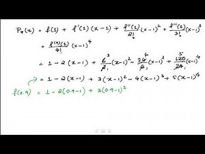 Taylor Polynomial | Numerical Computation