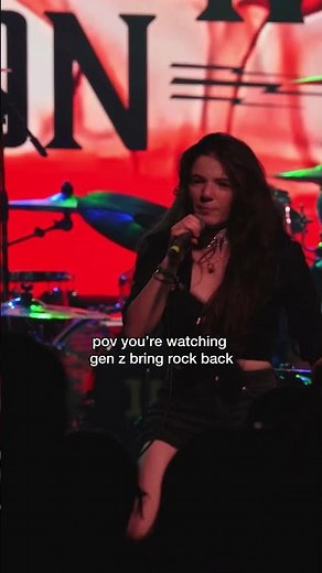 Gen Z Is Bringing Back Rock Music #newrockmusic #femalerockers #newmusic #newrockband #rocksinger